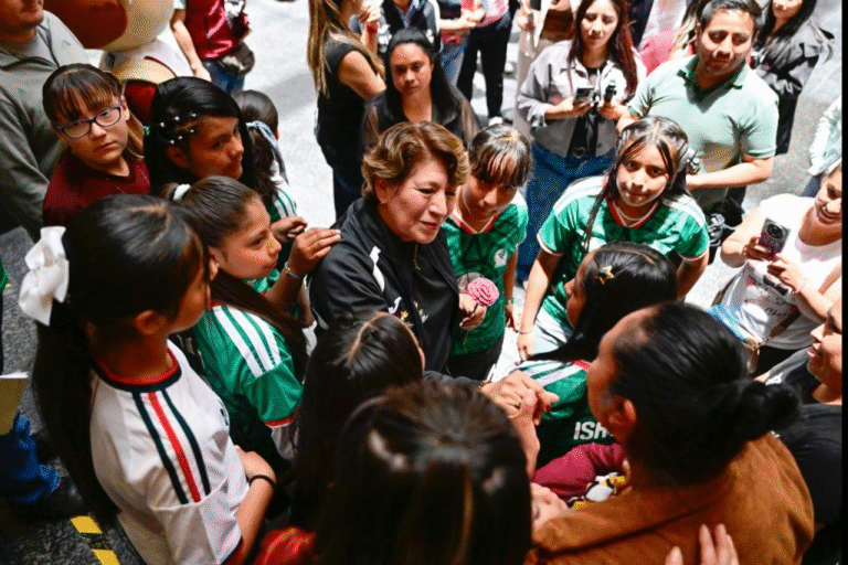 Delfina Gómez impulsa a jóvenes mexiquenses rumbo al “Mundialito Escolar 2026”