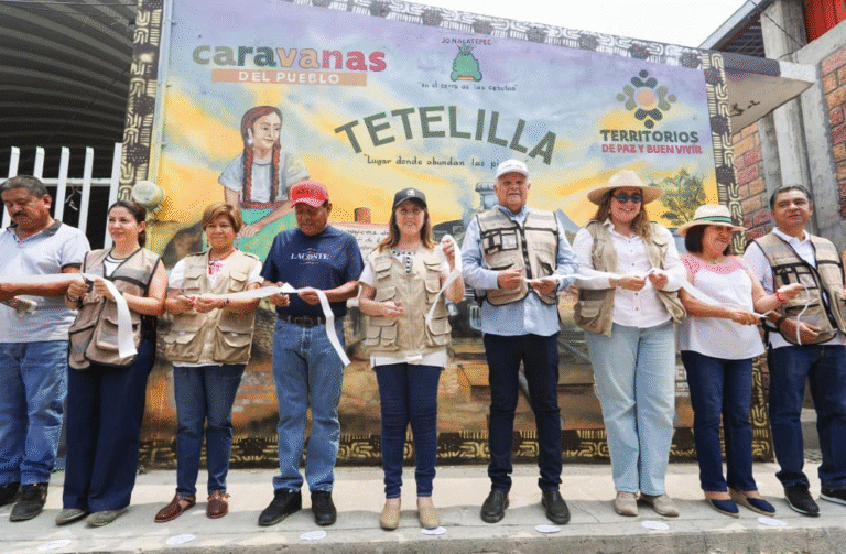 Margarita González Saravia acerca servicios y apoyos gratuitos a familias de Tetelilla
