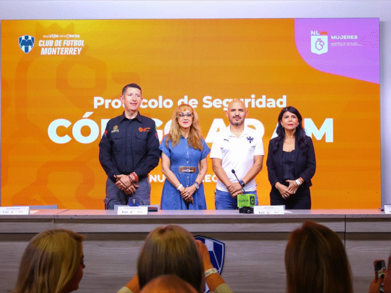 Nuevo León activa Código Adam en el Estadio BBVA para fortalecer seguridad de niñas, niños y adolescentes