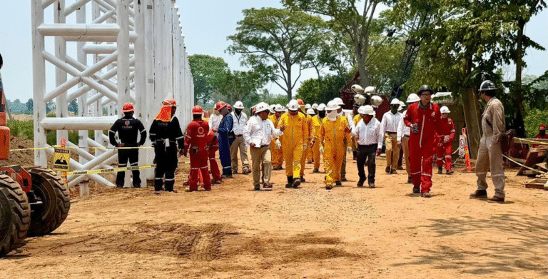 Pemex fortalece aprovechamiento de gas con obras en el Campo Bakté, en Tabasco