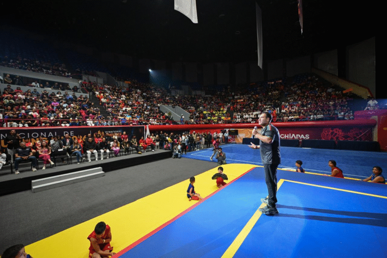 Chiapas recibe a delegaciones de todo el país en Sexto Campeonato Nacional de Wushu Kung Fu 2026