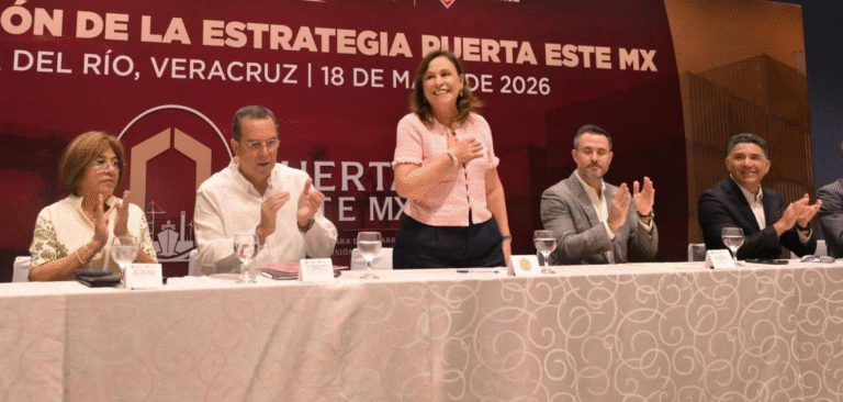 Rocío Nahle presenta estrategia Puerta Este MX para fortalecer inversiones en Veracruz