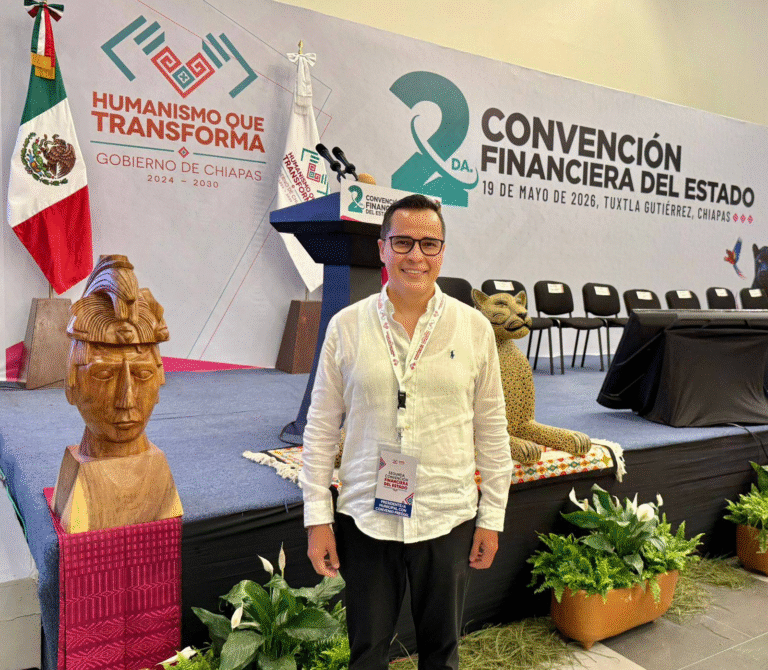 Jorge Acero participa en la Segunda Convención Financiera del Estado en Chiapas