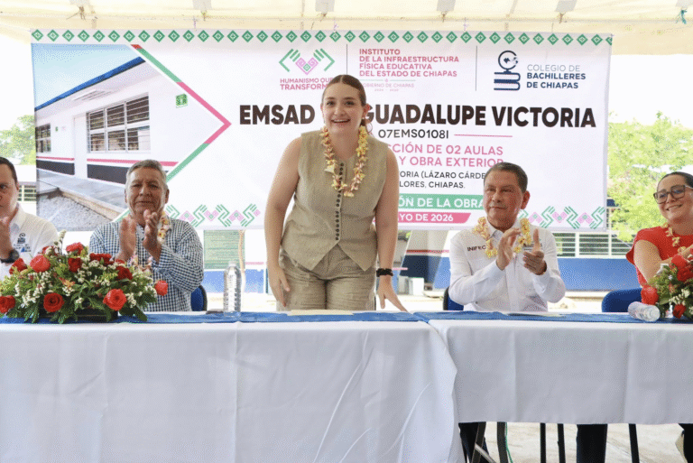 Anuncian importantes obras de infraestructura educativa en Villaflores