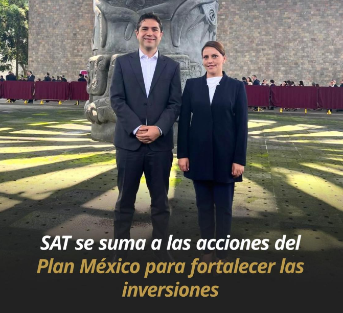 SAT refrenda compromiso con certeza jurídica y transparencia en apoyo al Plan México