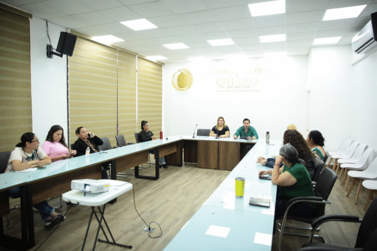 Capacitación impartida al personal del Instituto de Investigaciones Legislativas para la Igualdad de Género del H. Congreso del Estado de Chiapas