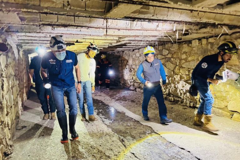 Da seguimiento Ángel Torres a trabajos de embovedado del arroyo Santa Ana en Tuxtla