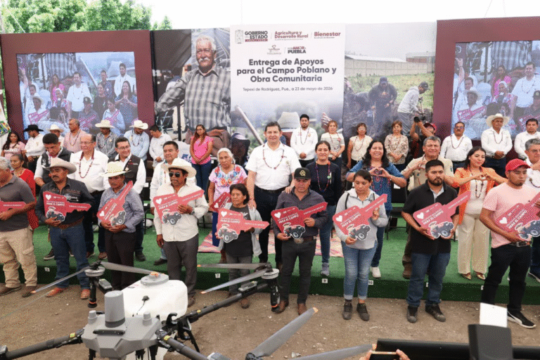 Puebla impulsa inversión histórica para fortalecer el campo y combatir la pobreza alimentaria en la Mixteca