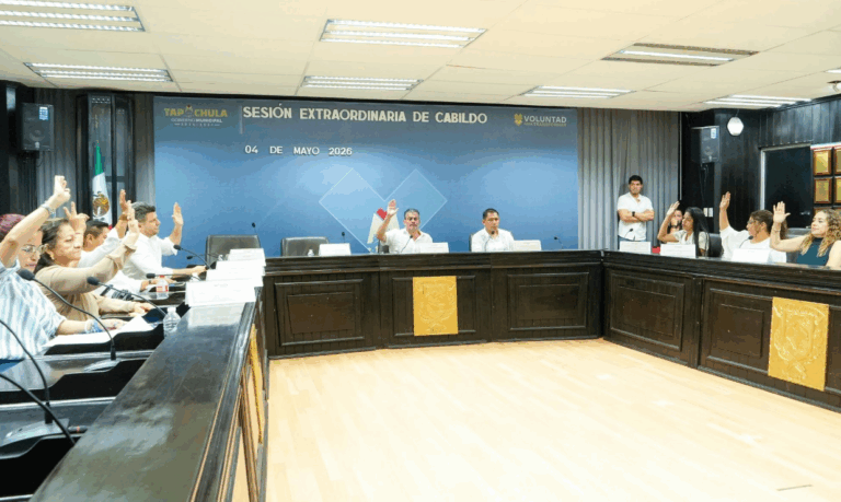 Cabildo de Tapachula avanza en temas de seguridad durante sesión extraordinaria