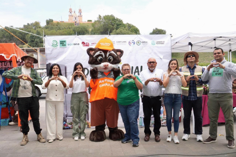 San Pedro Cholula impulsa conciencia ambiental con jornada EcoCholula “Recicla y Transforma”