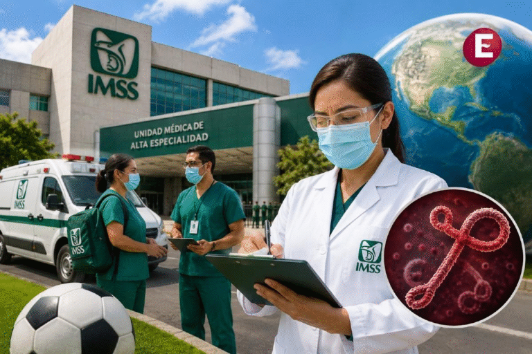 IMSS refuerza vigilancia epidemiológica y seguridad sanitaria rumbo al Mundial de Futbol 2026