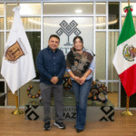 Juan Carlos Moreno Guillén sostiene encuentro institucional con diputada Selene Sánchez Cruz
