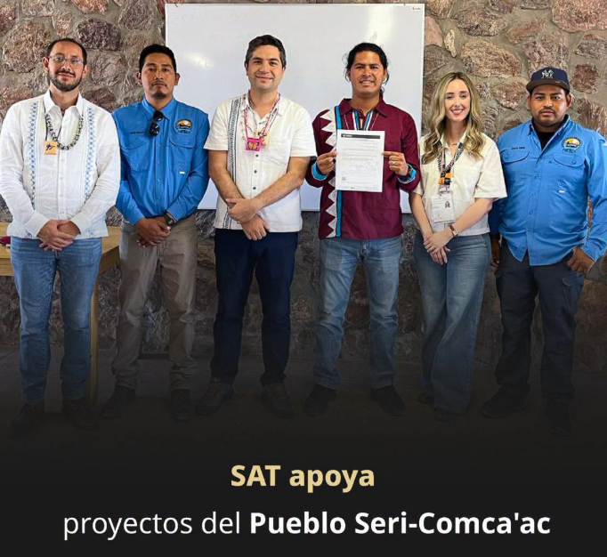 SAT fortalece formalidad en comunidades Seri-Comca’ac con entrega de RFC y firmas electrónicas
