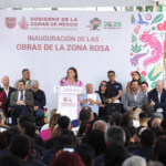 Clara Brugada entrega obras de rehabilitación en Zona Rosa e inaugura primeros Sanitarios Inteligentes