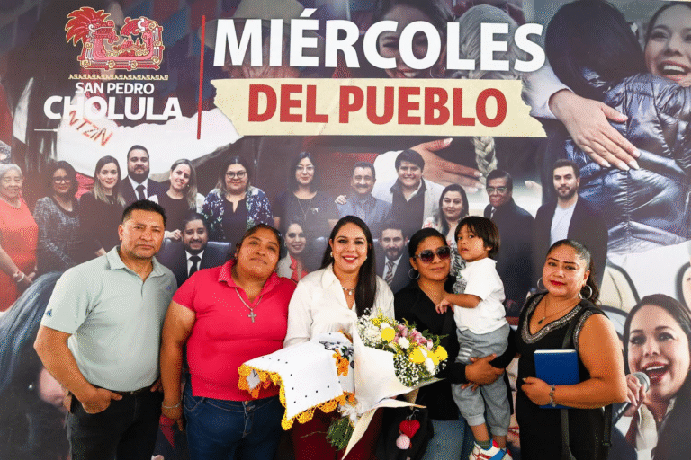 Gobierno de Cholula fortalece cercanía ciudadana con “Miércoles del Pueblo”