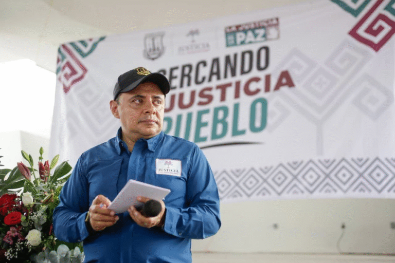 Juan Carlos Moreno Guillén lleva la justicia al pueblo en municipios del Soconusco