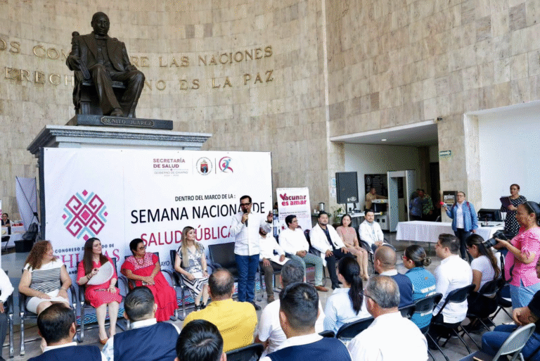Congreso del Estado participó en la Semana Nacional de la Salud Pública 2026