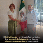 INM y Segob refuerzan coordinación migratoria en Michoacán rumbo al Mundial de Futbol