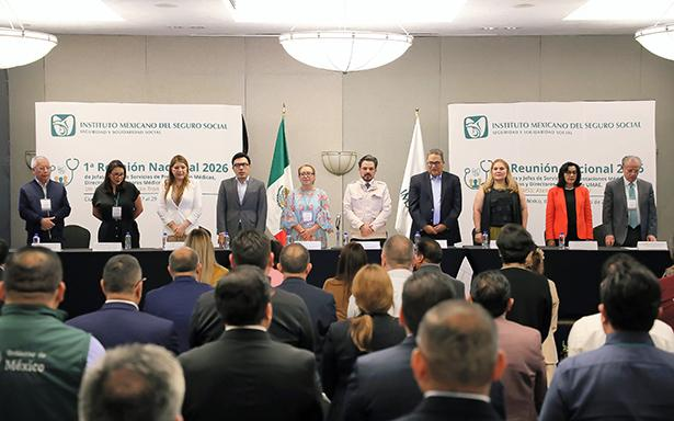 IMSS fortalece coordinación médica para mejorar atención y trato digno a derechohabientes