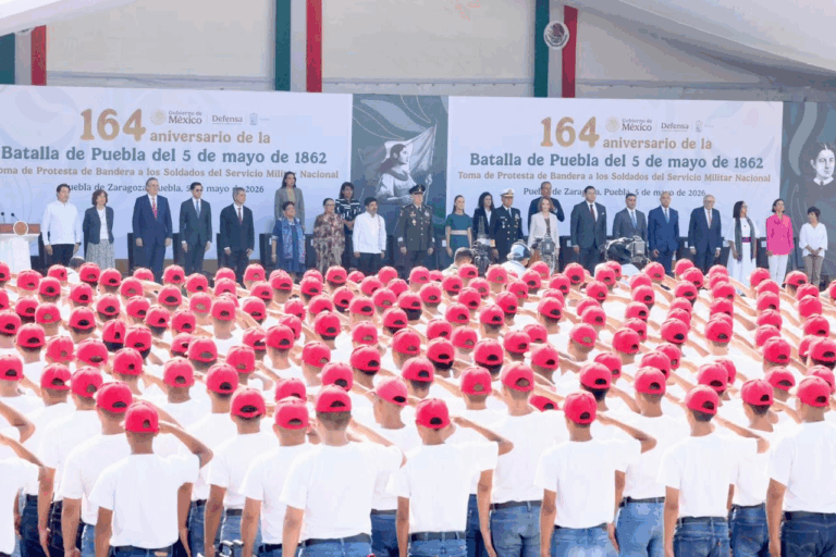 Sheinbaum reivindica soberanía nacional en histórica conmemoración del 5 de Mayo