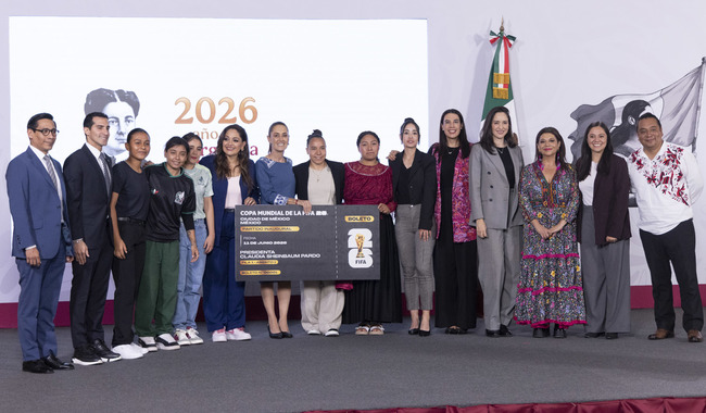 Cuatro jóvenes representarán a México en la inauguración del Mundial FIFA 2026