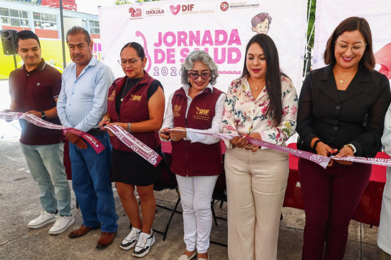 Acerca Gobierno de Cholula servicios gratuitos de salud a las familias del municipio