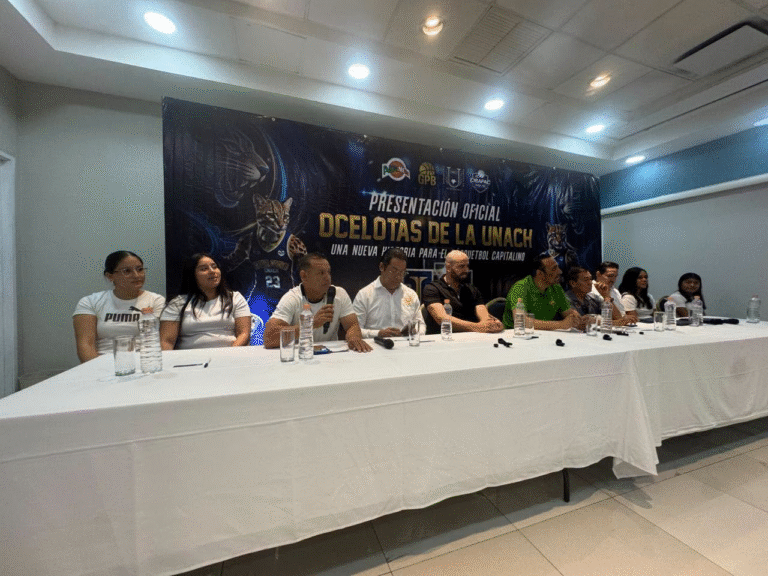 Ocelotas UNACH se declaran listas para competir en el basquetbol profesional