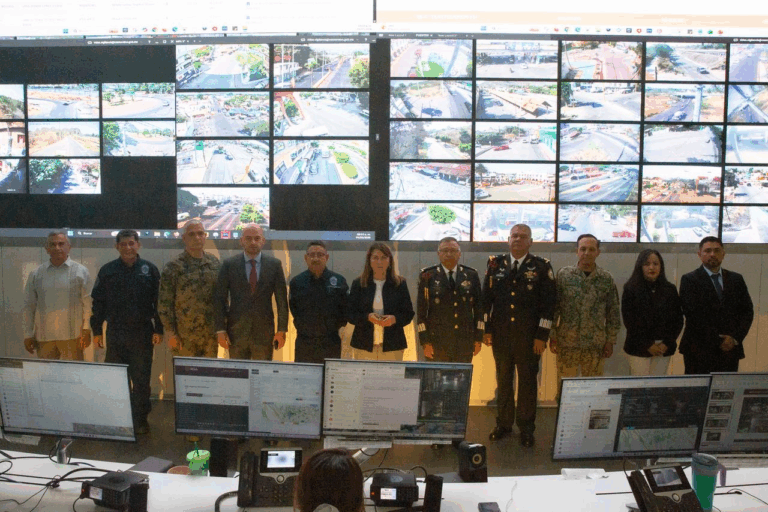 Margarita González Saravia supervisa modernización del C5 para reforzar la seguridad