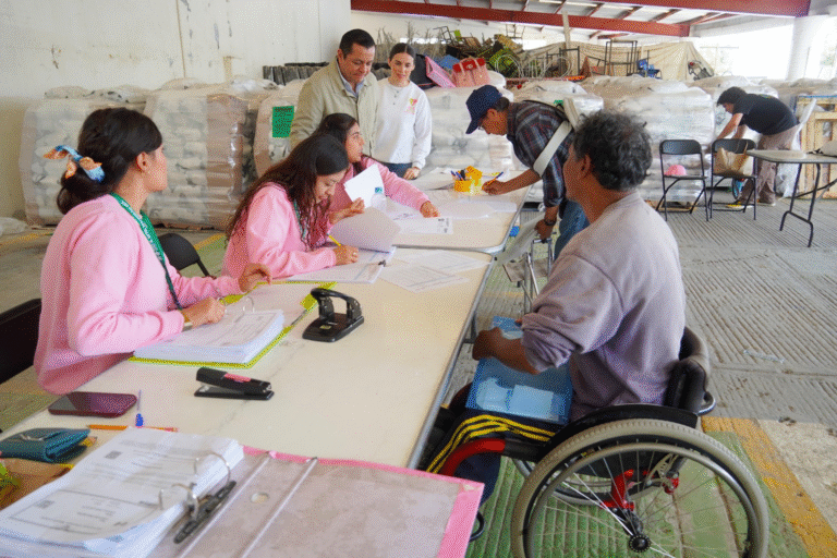 Más de 2 mil familias vulnerables reciben apoyo alimentario en San Martín Texmelucan
