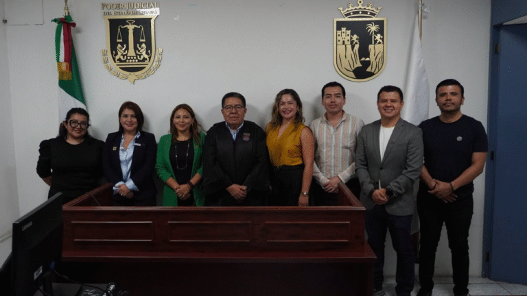 Poder Judicial acerca a estudiantes de Derecho a la práctica judicial en Chiapas