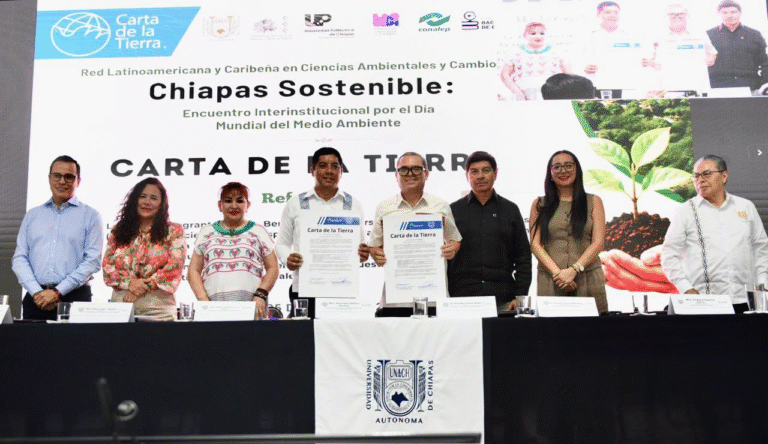 UNACH refrenda compromiso con la sostenibilidad al firmar la Carta de la Tierra
