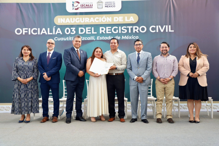 Cuautitlán Izcalli amplía servicios registrales con la apertura de una nueva Oficialía del Registro Civil