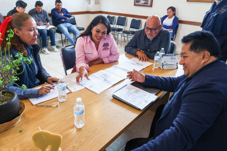 Gobierno de San Pedro Cholula da seguimiento a la rehabilitación de su histórica parroquia