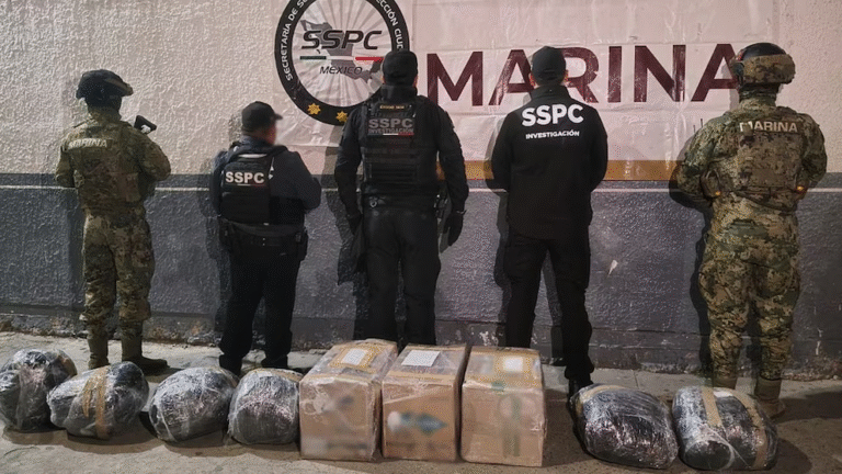 Autoridades federales aseguran 150 kilos de metanfetamina en Baja California