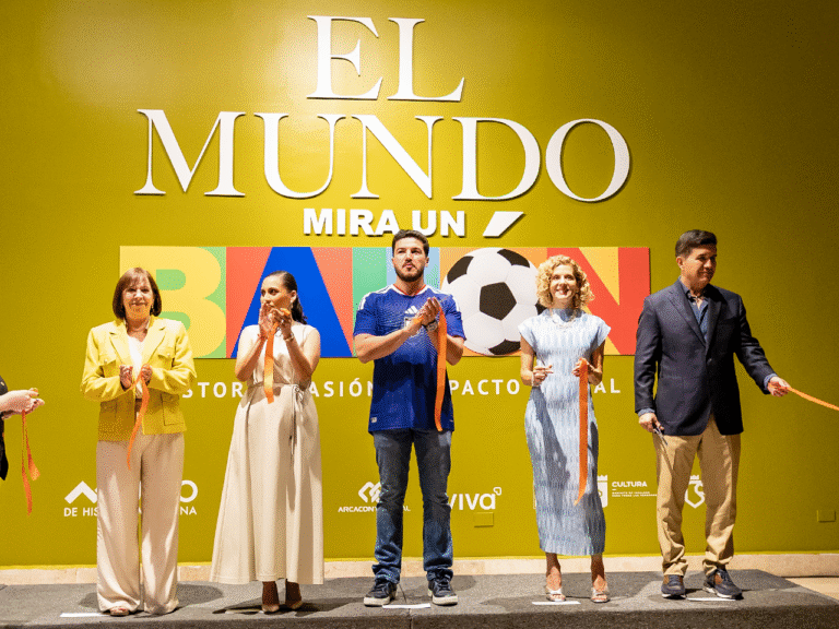 Samuel García rescata “La Lagartera” e inaugura exposición mundialista en Nuevo León
