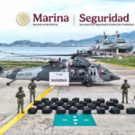 Marina asegura más de 1.3 toneladas de presunta cocaína frente a las costas de Guerrero