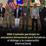 INM fortalece cooperación binacional en reunión de seguridad fronteriza en Texas
