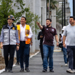 Samuel García supervisa avances de puentes que conectarán con la Línea 4 del Metro