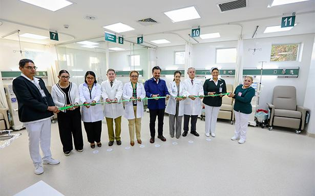 Zoé Robledo inaugura ampliación de sala de hemodiálisis en el HGZ No. 48 de San Pedro Xalpa
