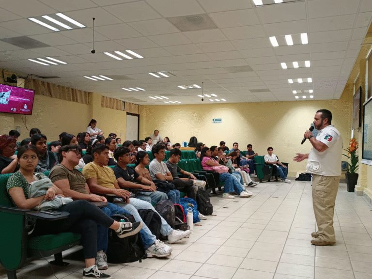 INM fortalece vinculación con estudiantes del Tecnológico de Cuautla mediante conferencia especializada