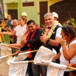 Ángel Torres da banderazo de inicio a más calles en la colonia Gabriel Gutiérrez Zepeda
