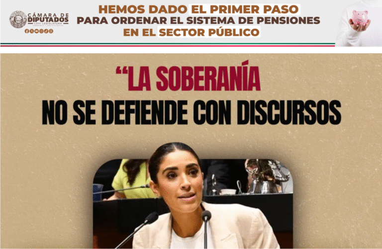 Morena defiende la soberanía nacional y cuestiona actuación de gobiernos anteriores
