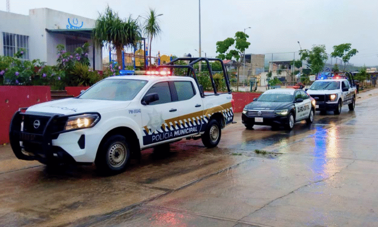 Refuerzan acciones de seguridad y protección civil en Berriozábal