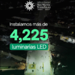 Texmelucan moderniza alumbrado público con instalación de más de 4 mil luminarias LED