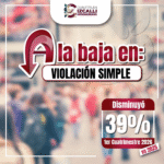 Cuautitlán Izcalli reporta reducción de 39% en denuncias por violación simple