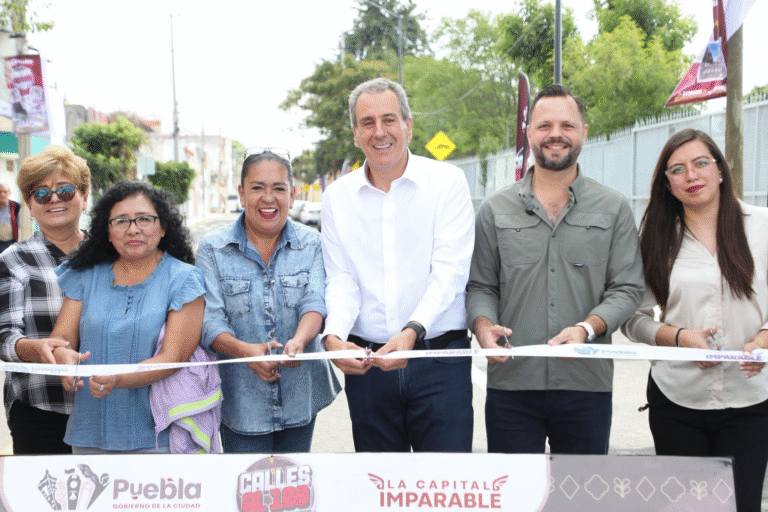 Pepe Chedraui entrega rehabilitación de la Calle Ejido en San Baltazar Campeche