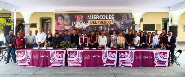 “Miércoles del Pueblo” fortalece la atención directa a la ciudadanía en Cholula