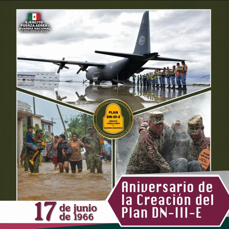 Plan DN-III-E cumple 60 años como símbolo de apoyo y solidaridad con la población