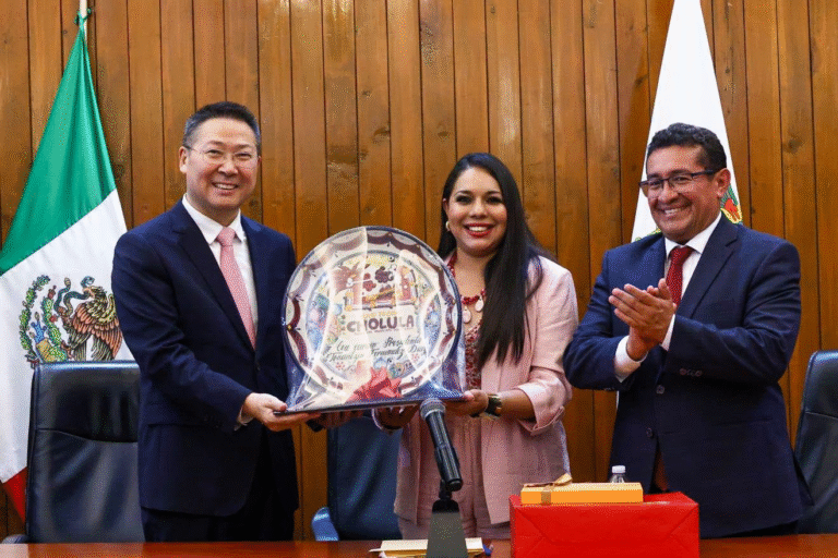 San Pedro Cholula fortalece vínculos con China a través del intercambio cultural