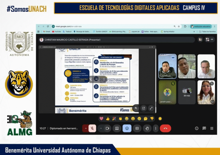 UNACH impulsa la preservación de lenguas mayas con diplomado en inteligencia artificial generativa